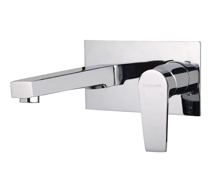 EXPOSED PART KIT WALL MOUNTED BASIN MIXER - HINDWARE FAUCETS - ( POLISHED CHROME - ELEMENT-URBAN - 0x15 mm - 0inchX0.5inch )