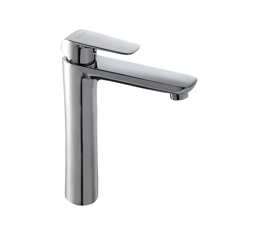 SINGLE LEVER BASIN MIXER TALL - HINDWARE FAUCETS -  ( POLISHED CHROME - FLUID-URBAN - 0x15 mm - 0inchX0.5inch )
