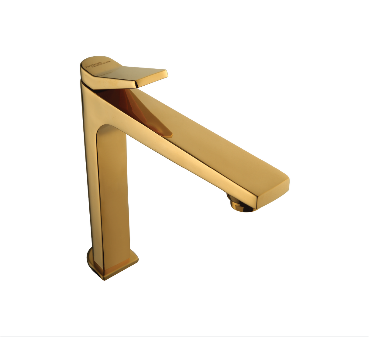 (PRUN) PILLAR COCK TALL - HINDWARE FAUCETS -  ( PURE GOLD - EDGE-HUES - 0x15 mm - 0inchX0.5inch )