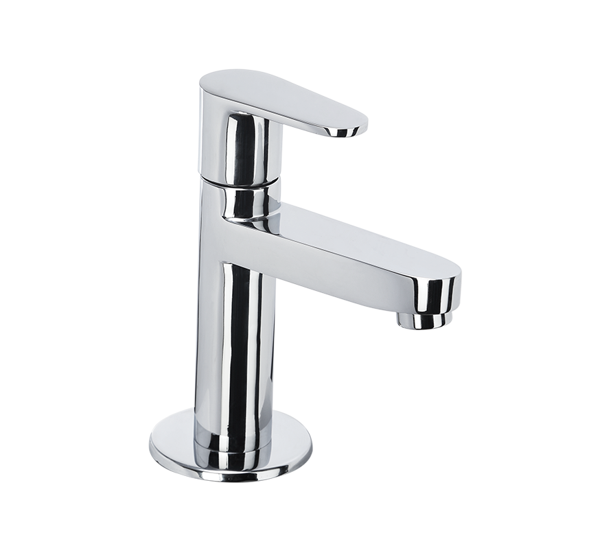 PILLAR COCK - HINDWARE FAUCETS -  ( POLISHED CHROME - CORA - 0x15 mm - 0inchX0.5inch )