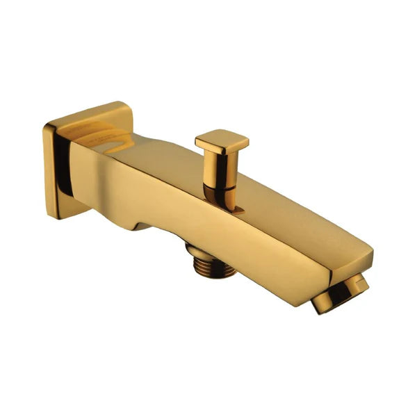 BATH TUB SPOUT WITH TIP-TON - HINDWARE FAUCETS - ( PURE GOLD - AVIOR-HUES - 0x15 mm - 0inchX0.6inch )