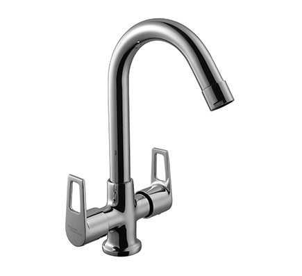 (PRUN)SINK MIXER SWIVEL SPOUT-TABLE MOUNT - HINDWARE FAUCETS -  ( POLISHED CHROME - ASPIRO-URBAN - 0x15 mm - 0inchX0.5inch )