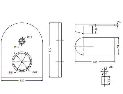 UPPER PARTS SINGLE LEVER DIVERTER-F8590 - HINDWARE FAUCETS - ( POLISHED CHROME - - 0x15 mm - 0inchX0.5inch )