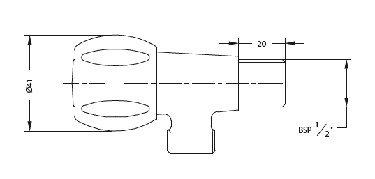ANGULAR STOP COCK W/O WALL FLANGE (ECONOMY MODEL) - HINDWARE FAUCETS -  ( POLISHED CHROME - ADDONS - 0x15 mm - 0inchX0.5inch )
