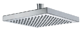 SQ HEAD SHWR W/O ARM WITH AIR TECH 8`` - AMERICAN STANDARD -  ( CHROME - UNIVERSAL - 0x15 mm - 0inchX0.5inch )