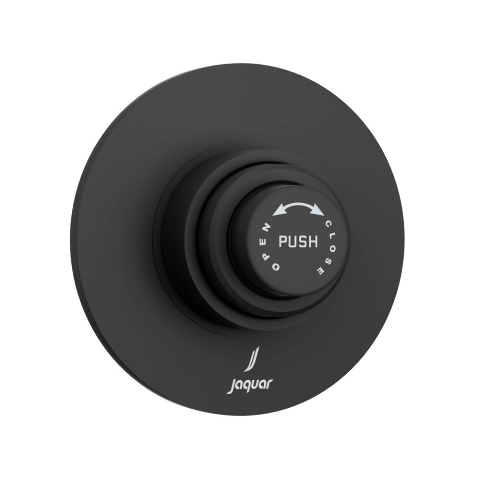 METROPOLE FLUSH VALVE - JAQUAR FAUCETS - ( BLACK MATT - FLUSH VALVE - 0x32 mm - 0inchX1.25inch )