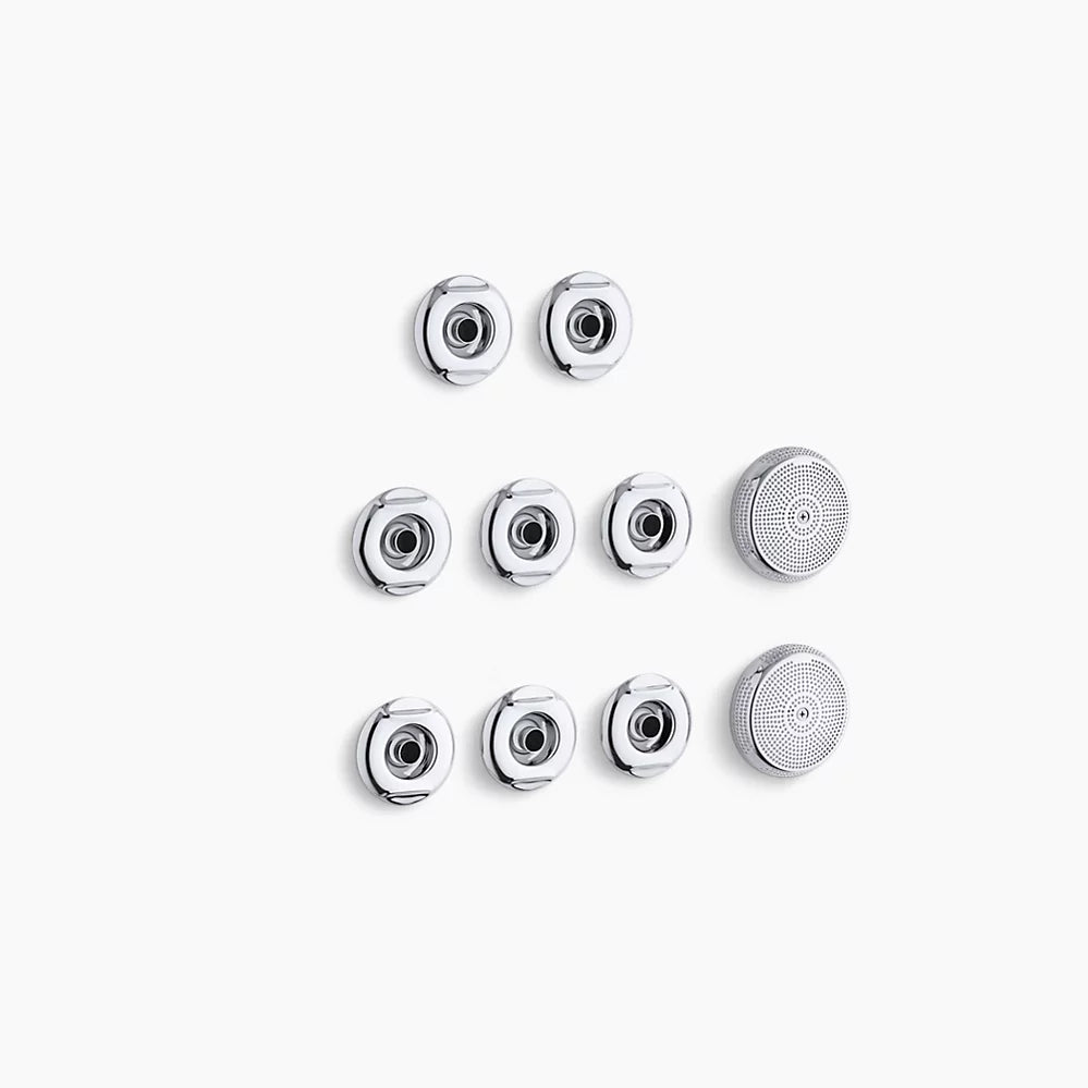 RIVERBATH WIRLPOOL TRIM KIT - KOHLER LUXURY - ( POLISHED CHROME - LUXURY - 0x15 mm - 0inchX0.5inch )
