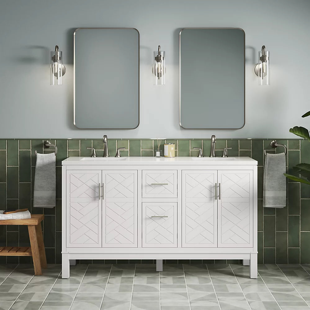 ESSENTIAL RECTANGLE MIRROR - KOHLER PREMIUM - ( POLISHED CHROME - PREMIUM - 850x560 mm - 34inchX22.4inch )