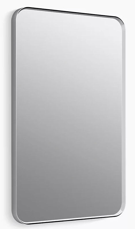 ESSENTIAL RECTANGLE MIRROR - KOHLER PREMIUM - ( POLISHED CHROME - PREMIUM - 850x560 mm - 34inchX22.4inch )