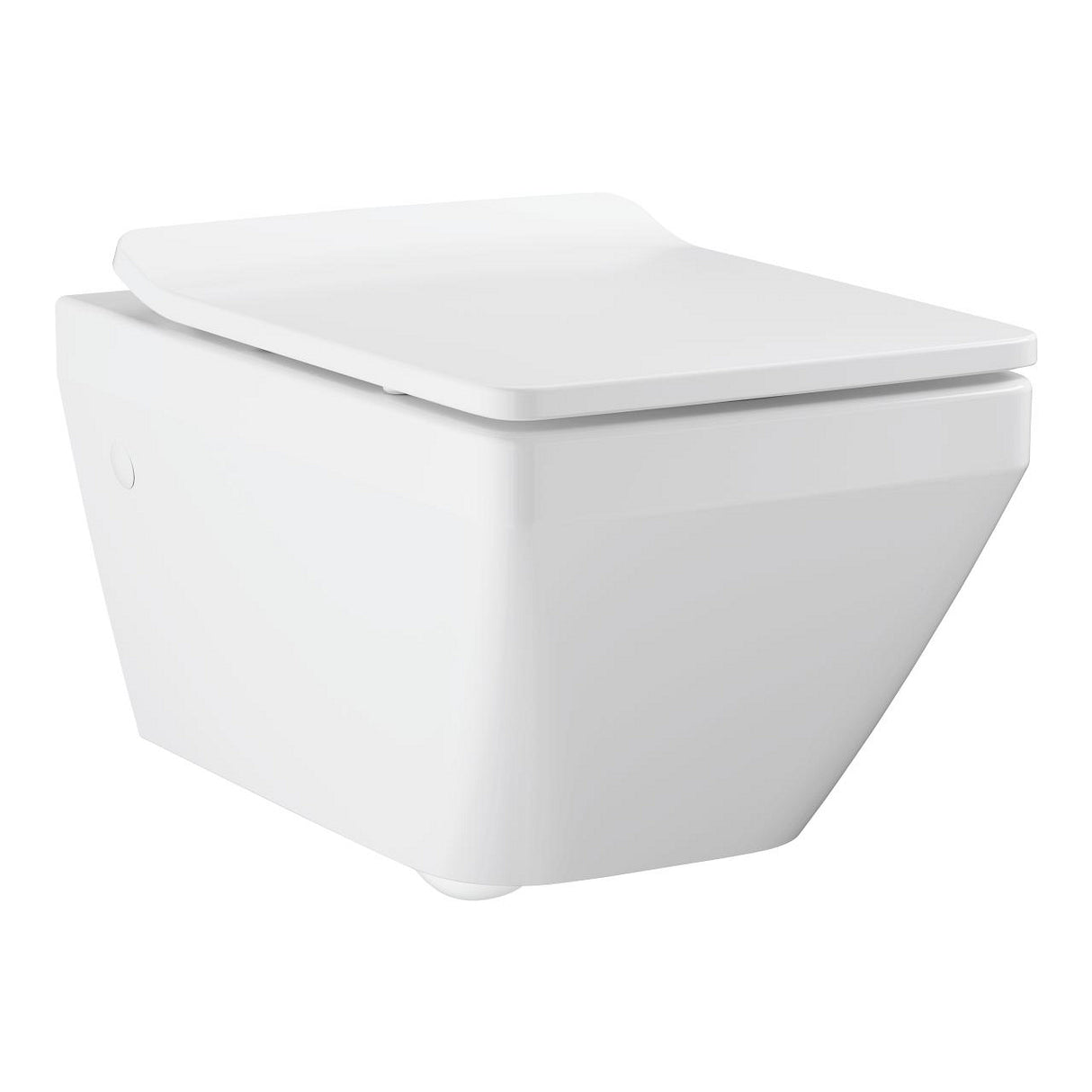 EURO CERAMIC 2.0 WALL HUNG WC RIMLESS W/SEAT COVER - GROHE - (ALPINE WHITE - G3 - EURO 2.0 - 372x553x363 mm - 14.8inchX22.1inchX14.5inch)