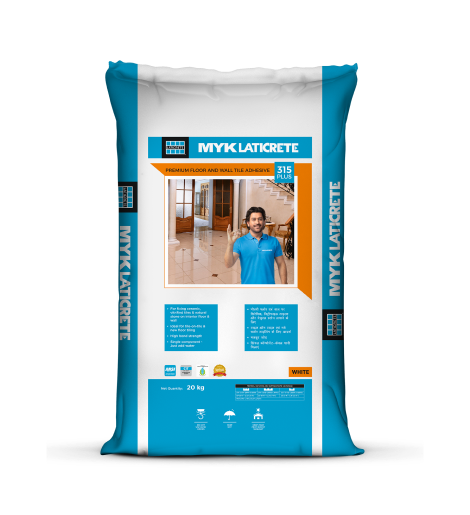 L 315 PLUS GREY THINSET ADHESIVE-20KG - MYK LATICRETE - ( GREY - L 315 PLUS - 0x0 mm - 0inchX0inch )