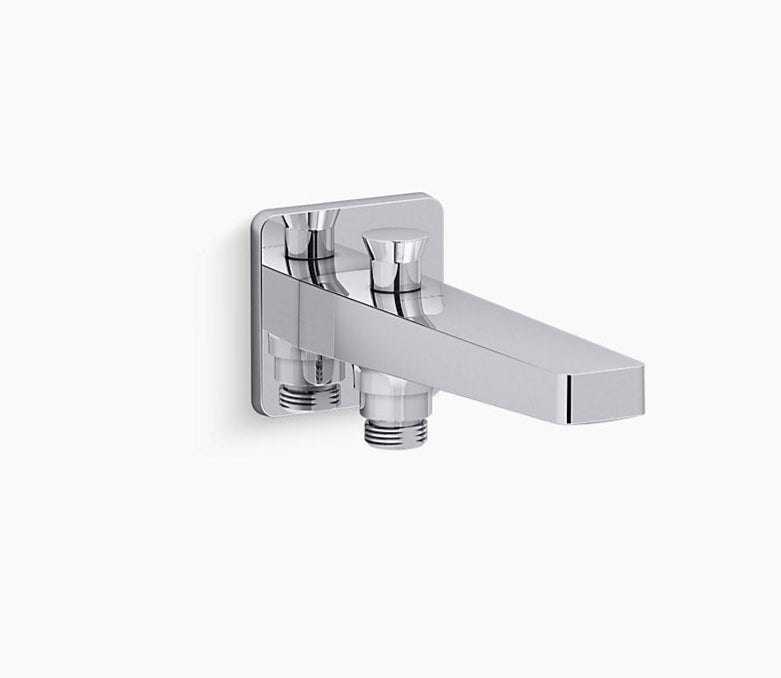 HONE-BATH SPOUT W/DIVERTER - KOHLER PREMIUM -  ( POLISHED CHROME - PREMIUM - 0x15 mm - 0inchX0.6inch )