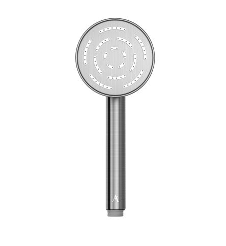 MAZE HAND SHOWER 95MM ROUND SHAPE SINGLE FLOW - ARTIZE FAUCET - ( STAINLESS STEEL - SHOWER ACC - 0x15 mm - 0inchX0.5inch )