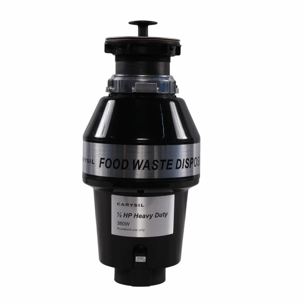 FOOD WASTE DISPOSER STANDARD 1/2HP 860ML - CARYSIL - ( BLACK - ACCESSORIES - 0x0 mm - 0inchX0inch )