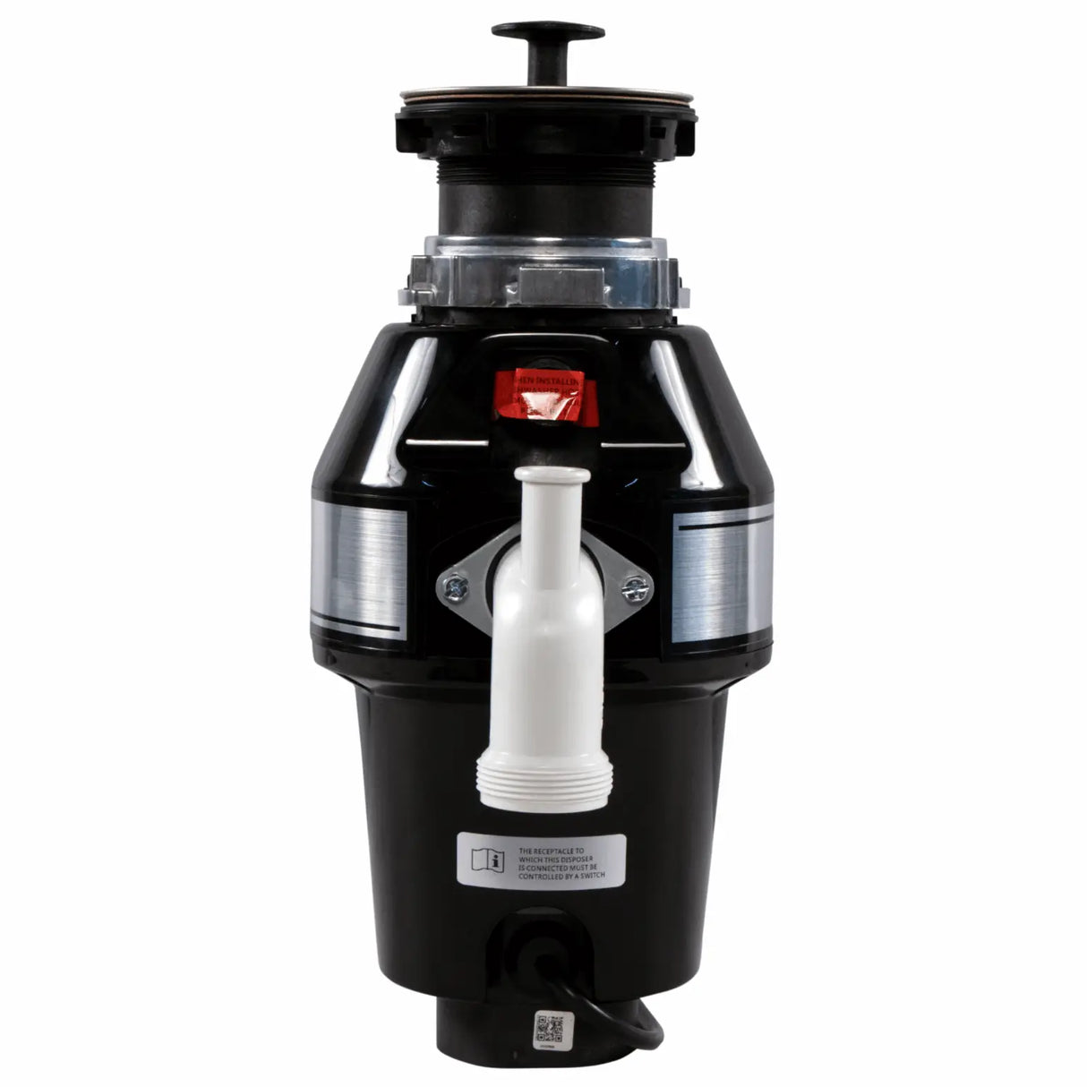 FOOD WASTE DISPOSER STANDARD 1/2HP 860ML - CARYSIL - ( BLACK - ACCESSORIES - 0x0 mm - 0inchX0inch )