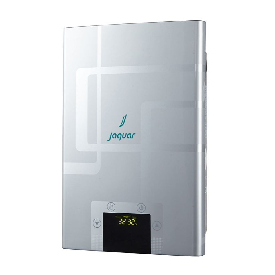 INSTANT PRIME WATER HEATER 09KW(3.PHASE) - JAQUAR GEYSERS -  ( GREY - INSTANT PRIME - 	385 X 260 X 90mm - 15.4inchX10.4inchX3.6inch )