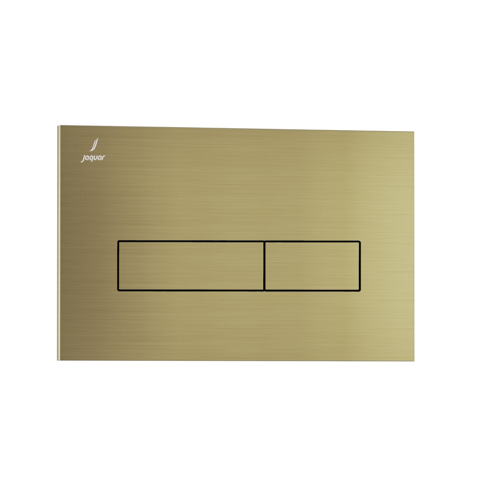 CONTROL PLATE - JAQUAR CISTERN -  ( ANTIQUE BRONZE - KUBIX - 240x155 mm - 9.6inchX6.2inch )