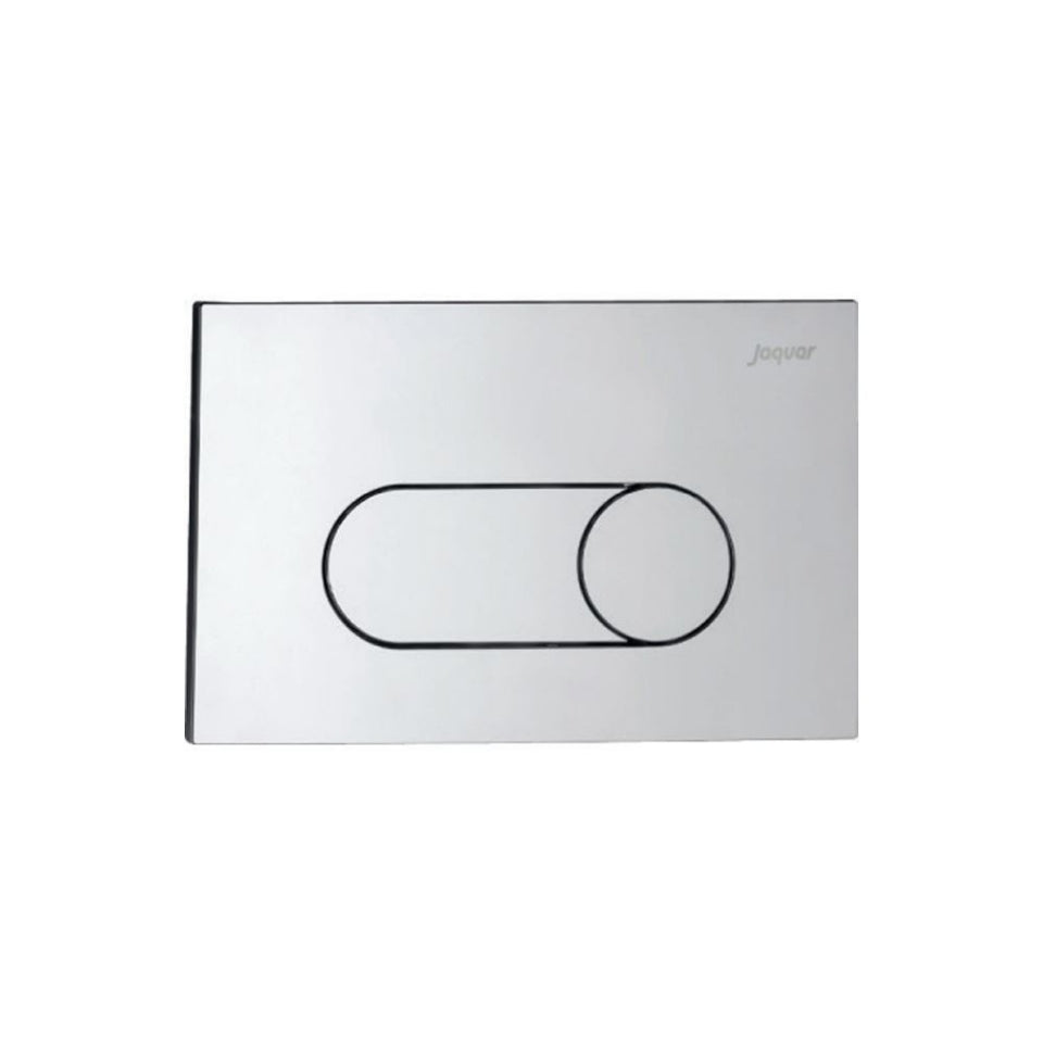 CONTROL PLATE - JAQUAR CISTERN -  ( CHROME - ORNAMIX PRIME - 240x155 mm - 9.6inchx6.2inch )