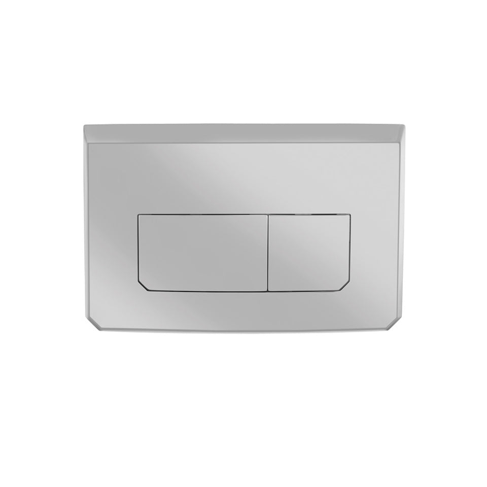 CONTROL PLATE - JAQUAR CISTERN -  ( CHROME - CONTINENTAL PRIME - 243x158 mm - 9.72inchX6.3inch )