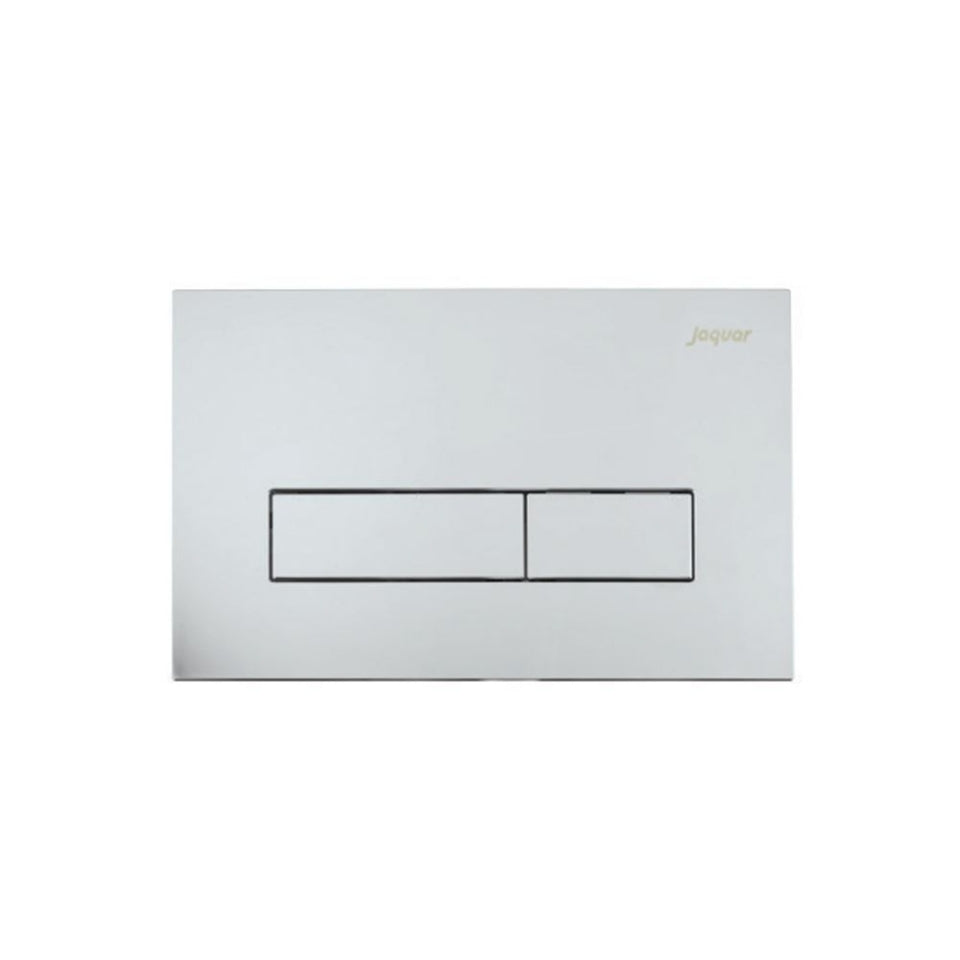CONTROL PLATE - JAQUAR CISTERN -  ( CHROME - KUBIX - 240x155 mm - 9.6inchx6.2inch )