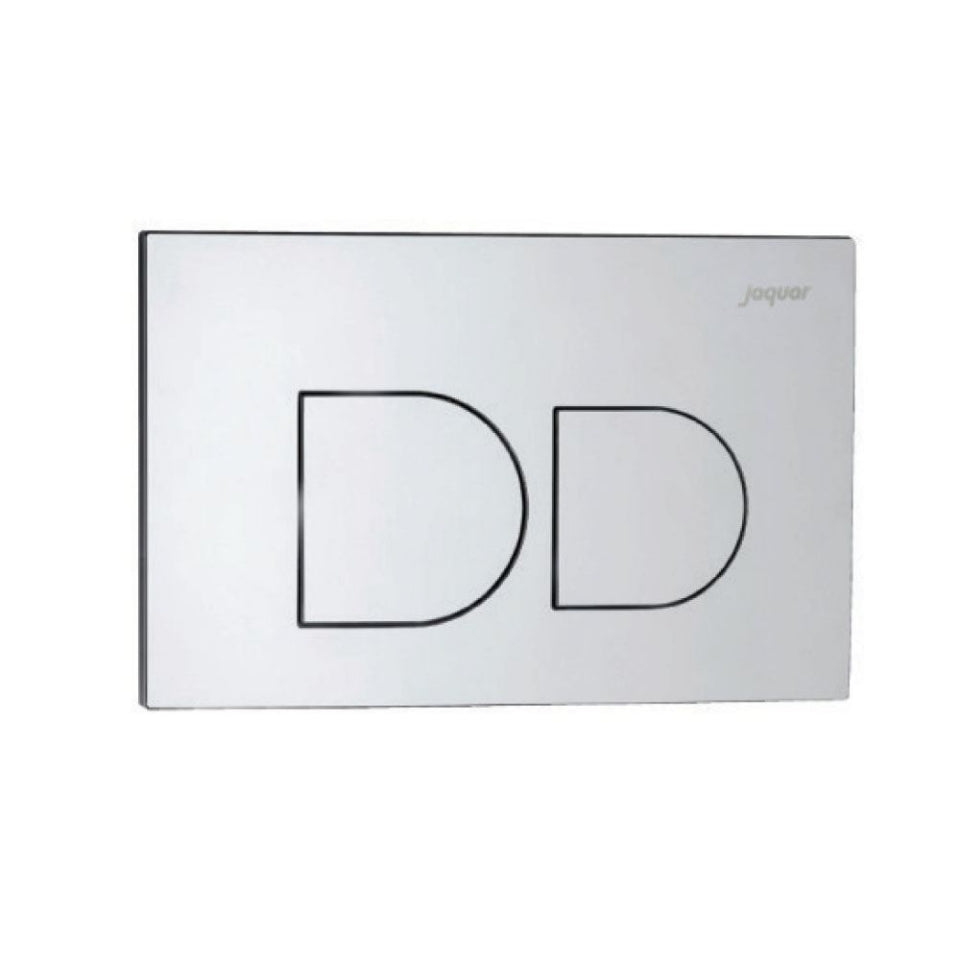 CONTROL PLATE - JAQUAR CISTERN -  ( CHROME - D-ARC - 236x152 mm - 9.44inchx6.08inch )