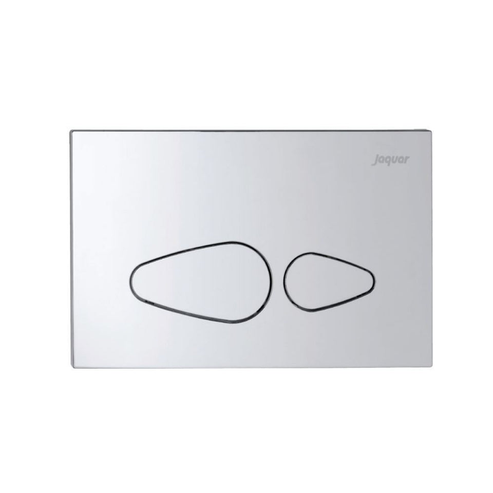 CONTROL PLATE - JAQUAR CISTERN -  ( CHROME - VIGNETTE PRIME - 240x155 mm - 9.6inchx6.2inch )