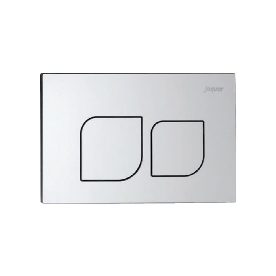 CONTROL PLATE - JAQUAR CISTERN -  ( CHROME - ALIVE - 240x155 mm - 9.6inchx6.2inch )