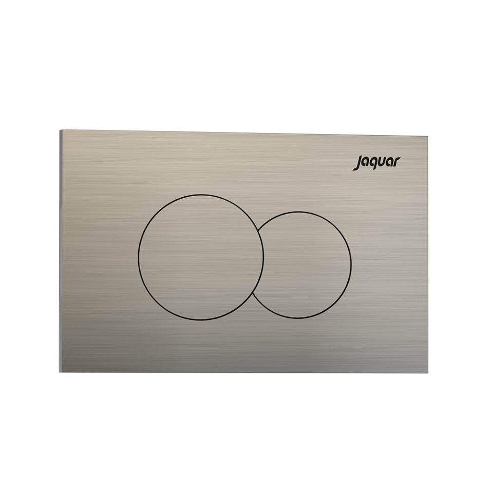 CONTROL PLATE - JAQUAR CISTERN -  ( STAINLESS STEEL - OPAL - 240x155 mm - 9.6inchX0inch )