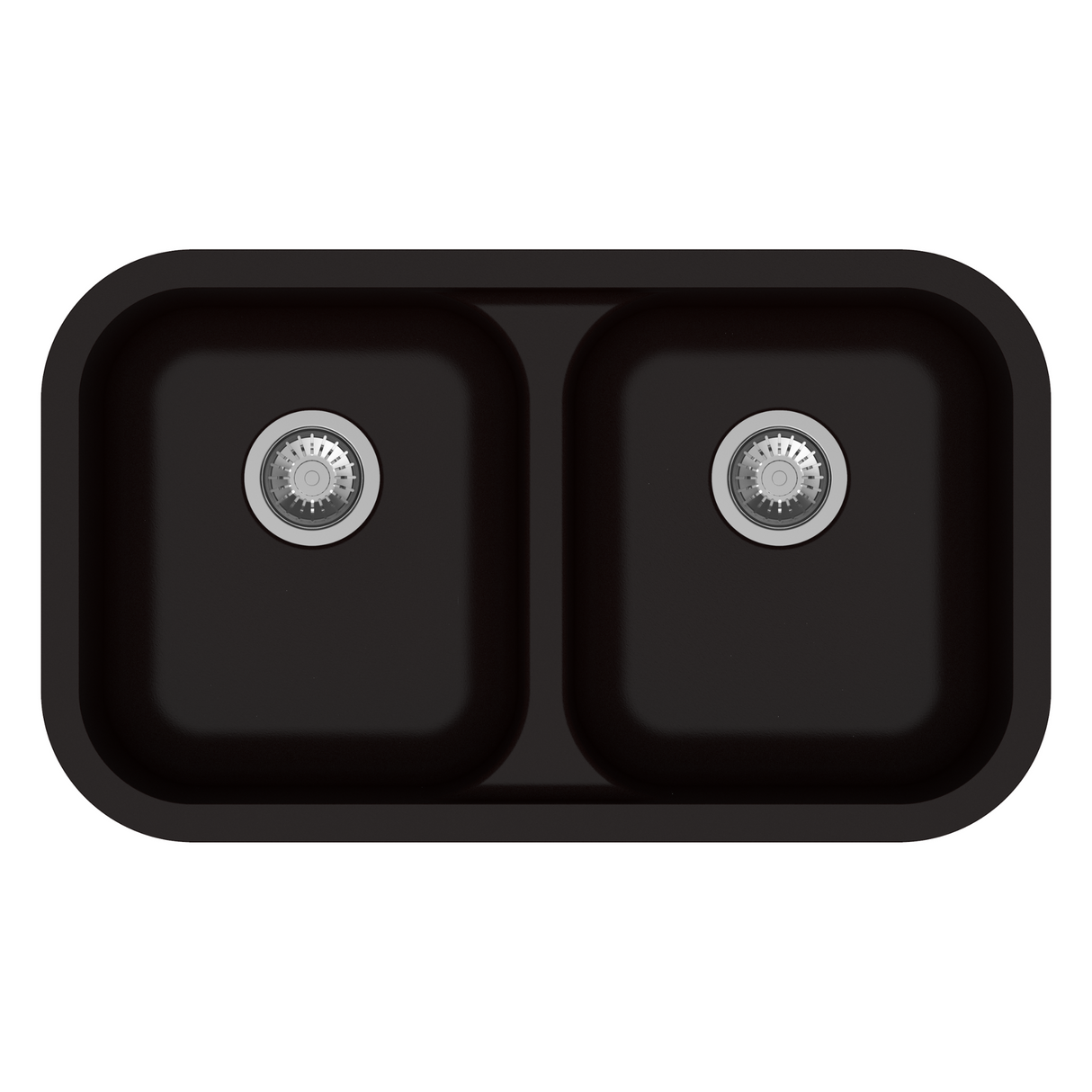 QUARTZ 2.0 BOWL W/O DRAIN BOARD (DEPTH 8INCH) - CARYSIL -  ( GRANITE METALLIC NERA - JUMBO - 825x485 mm - 32inchX19inch )