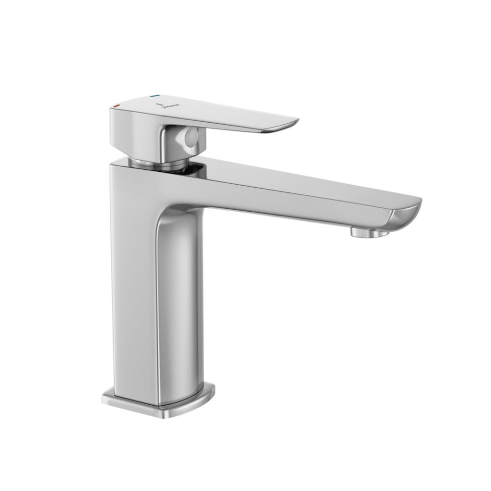 SL B/MXR W/O POP-UP&W/450MM BRAIDED PIPE - JAQUAR FAUCETS -  ( CHROME - KUBIX PRIME - 0x15 mm - 0inchX0.5inch )