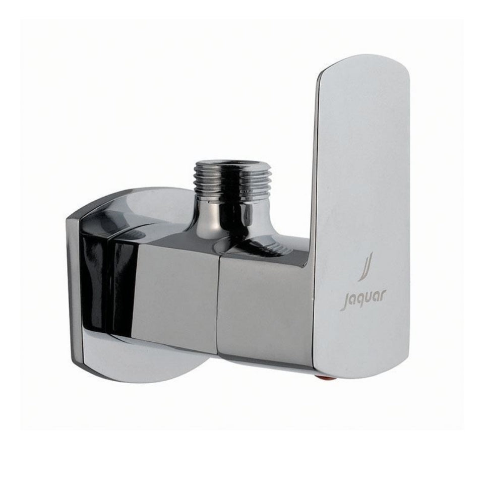 ANGLE COCK WITH FLANGE - JAQUAR FAUCETS -  ( CHROME - KUBIX PRIME - 0x15 mm - 0inchX0.5inch )