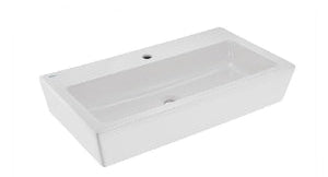 TABLE TOP BASIN - JAQUAR SWARE - ( WHITE - KUBIX - 820x450 mm - 33inchX17inch )