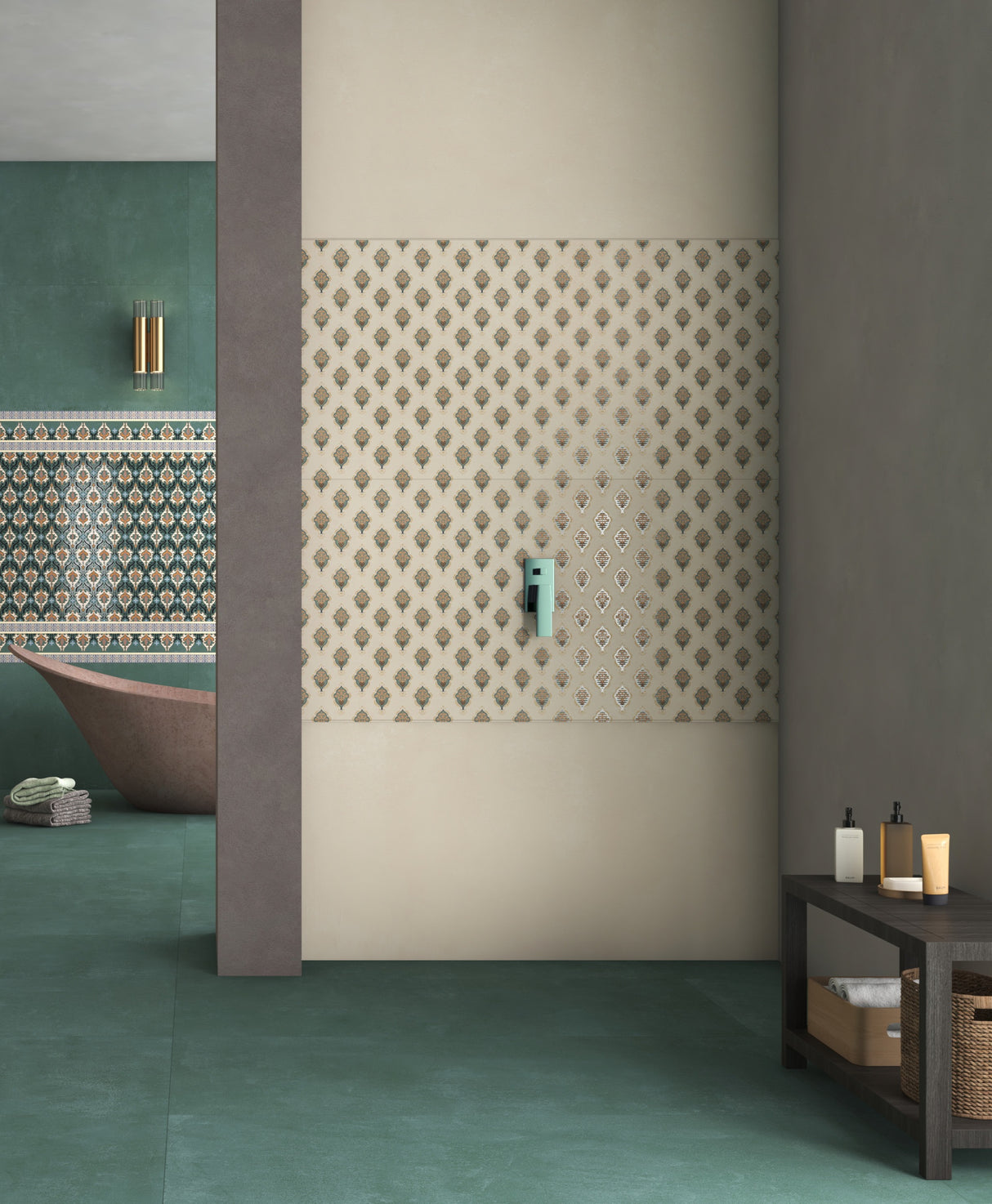 KOPANA RETRO DECOR HL - INDIAN TILES - ( - CRIST DECOR - 1200x600 mm - 48inchX24inch)