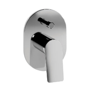 SINGLE LEVER EXPOSED PARTS KIT OF DIVERTER - JAQUAR FAUCETS - (CHROME - LAGUNA - 0x15 mm - 0inchX0.5inch)