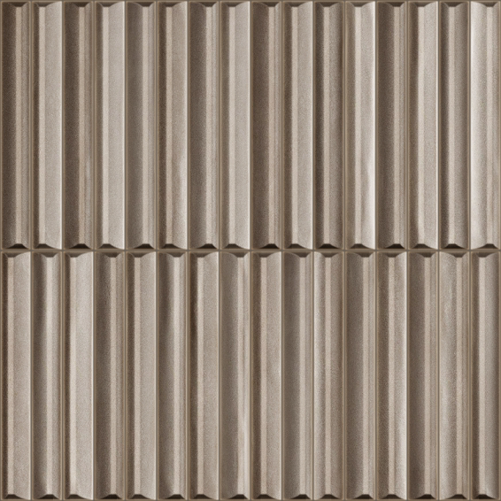 LAYER WALNUT HL - INDIAN TILES - ( - KERACER HIGH DEPTH DESIGNER TILES - 300x300x9 mm - 12inchX12inchX0.36inch )