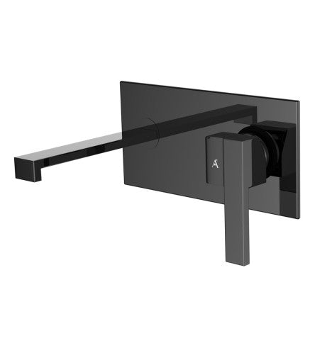 S L CONCD BAS MIX (WM)SPOUT COMPOSITE - ARTIZE FAUCET - ( BLACK CHROME - LE BLANC - 0x15 mm - 0inchX0.5inch )