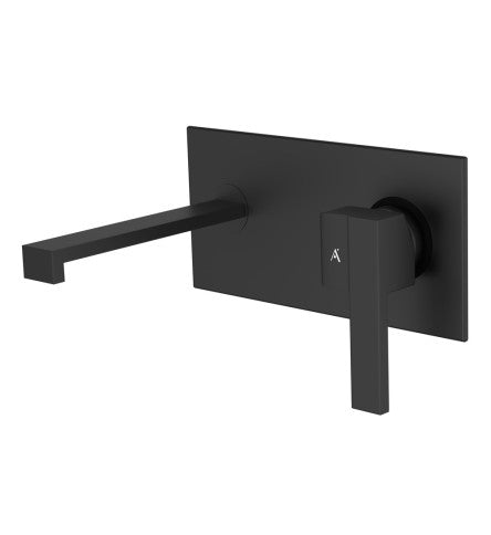 S L CONCD BAS MIX (WM)SPOUT COMPOSITE - ARTIZE FAUCET - ( BLACK MATT - LE BLANC - 0x15 mm - 0inchX0.5inch )