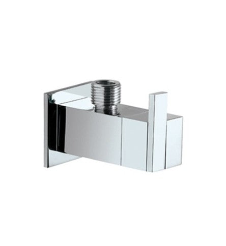 ANGLE COCK W/FLANGE - ARTIZE FAUCET -  ( CHROME - LE BLANC - 0x15 mm - 0inchX0.5inch )