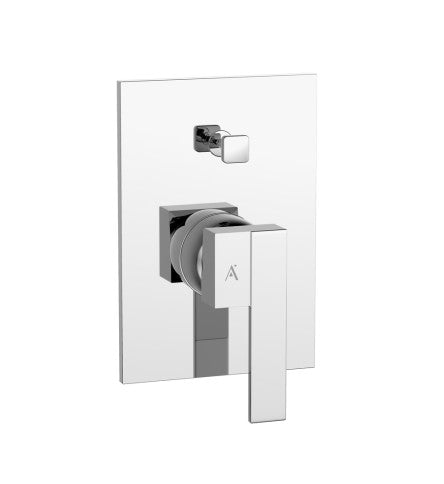 SL CONC.DIVERTOR W/BUTTON ON TOP - ARTIZE FAUCET - ( CHROME - LE BLANC - 0x15 mm - 0inchX0.5inch )