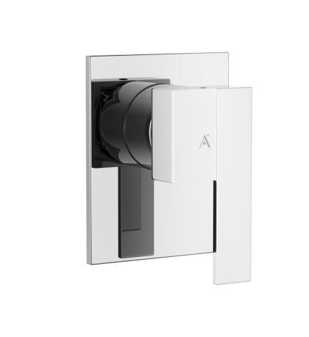 CONCEALED STOP COCK WITH ADJUSTABLE WALL FLANGE - ARTIZE FAUCET - ( CHROME - LE BLANC - 0x20 mm - 0inchX0.75inch )