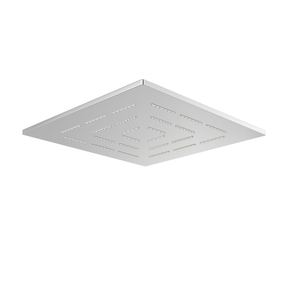 MAZE SQUARE 9.5 - JAQUAR FAUCETS - ( CHROME - OVERHEAD SHOWER - 15x240 mm - 0.5inchX9.5inch )