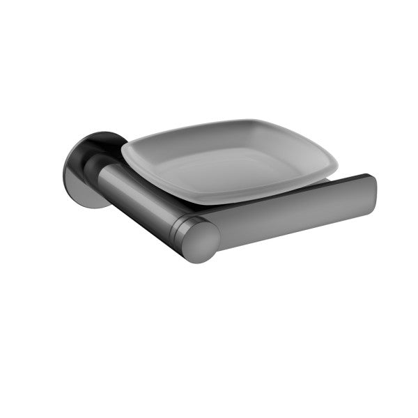 SOAP DISH HOLDER - ARTIZE FAUCET - ( BLACK CHROME - ONYX - 0x15 mm - 0inchX0.5inch )