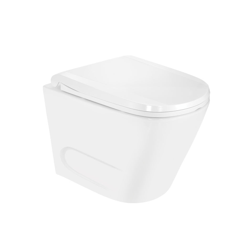 EWC RIMLESS BLIND INSTALLATION WALL HUNG P TRAP - JAQUAR SWARE -  ( WHITE - OPAL PRIME - 510x370x360 mm - 20.4inchX14.8inchX14.4inch )