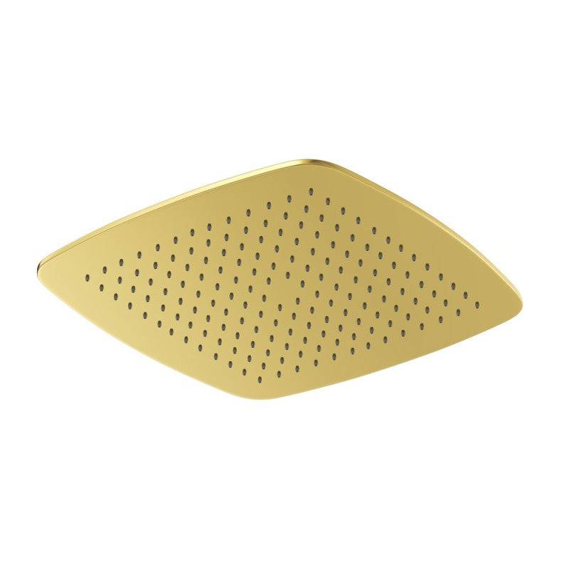 OVERHEAD SHOWER SQUARE - ARTIZE FAUCET - ( GOLD BRIGHT PVD - RAINJOY - 400x400 mm - 16inchX16inch )