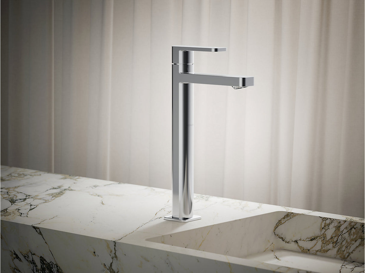 PARALLEL TALL PILLAR TAP - KOHLER POPULAR -  ( FRENCH GOLD - POPULAR - 0x15 mm - 0inchX0.6inch )