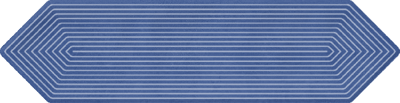 PICKET INDIGO DECOR - COLORTILE - ( - PICKET GLOSSY - 300x75 mm - 12inchX3inch )