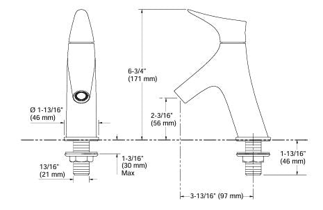 W/M BASIN W/SINGLE FAUCET HOLE - KOHLER POPULAR -  ( WHITE - POPULAR - 540x464 mm - 22inchX19inch )