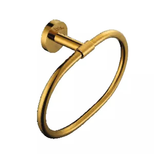 TOWEL RING - HINDWARE FAUCETS - ( PURE GOLD - ACCESSORIES-HUES - 0x0 mm - 0inchx0inch )