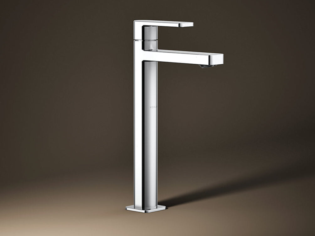 PARALLEL TALL PILLAR TAP - KOHLER POPULAR -  ( FRENCH GOLD - POPULAR - 0x15 mm - 0inchX0.6inch )