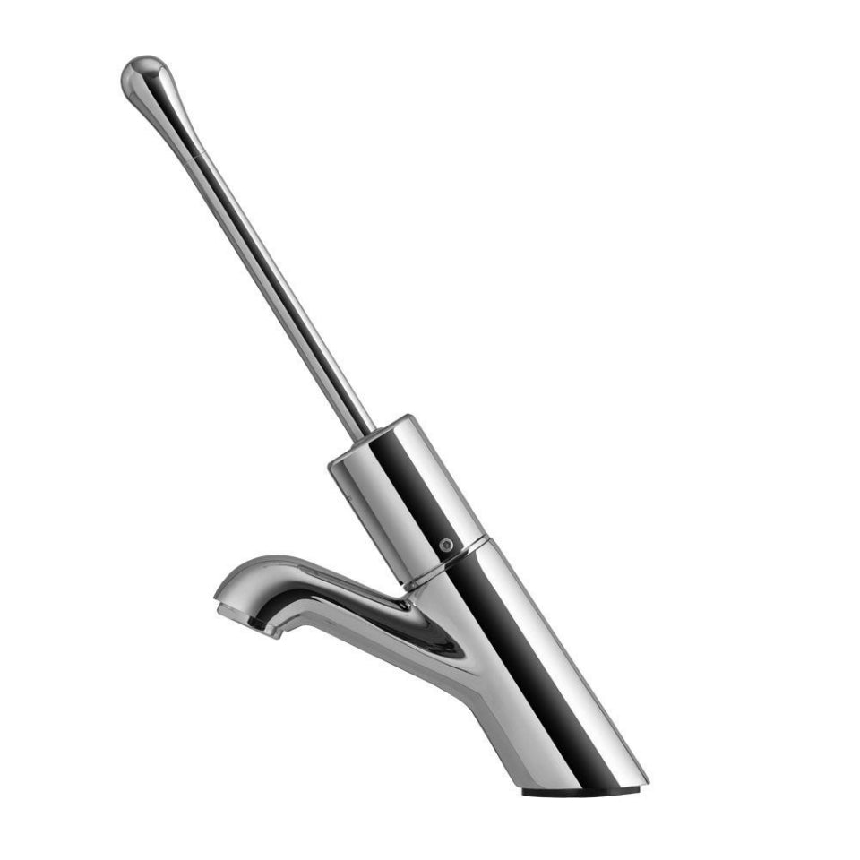 PILLAR COCK ELBOW OPERATD W/EXTD LEVER - JAQUAR FAUCETS -  ( CHROME - PRESSMATIC - 0x15 mm - 0inchX0.5inch )